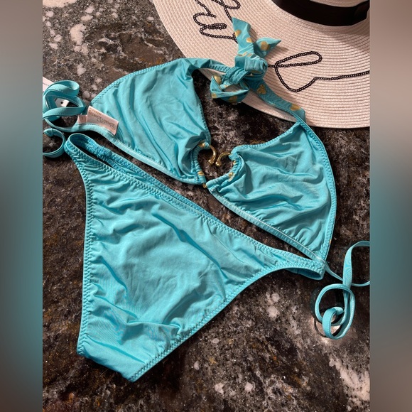 NWT beach bunny bikini 👙 Centerfold L top and M bottoms - Picture 11 of 11